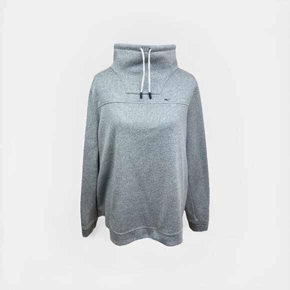 π³ Vineyard Vines Relaxed Funnel-Neck Shep Shirt β Gray β XL π³ - Picture 2 of 11